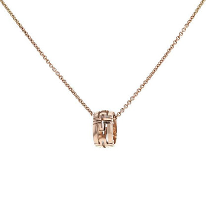 [⭐Miroze]PARENTESI NECKLACE PINK GOLD