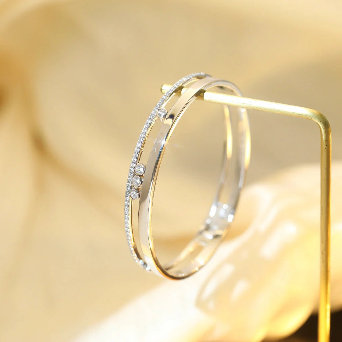 [⭐Miroze]Move Romane Diamond Bangle Bracelet