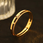 [⭐Miroze]Move Romane Diamond Bangle Bracelet