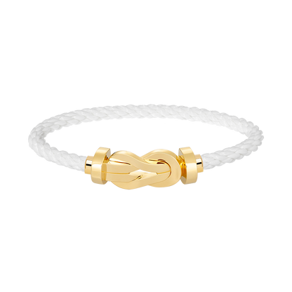 [⭐Miroze]CHANCE LARGE 8 FIGURE BUCKLE NO DIAMOND BRACELET GOLD