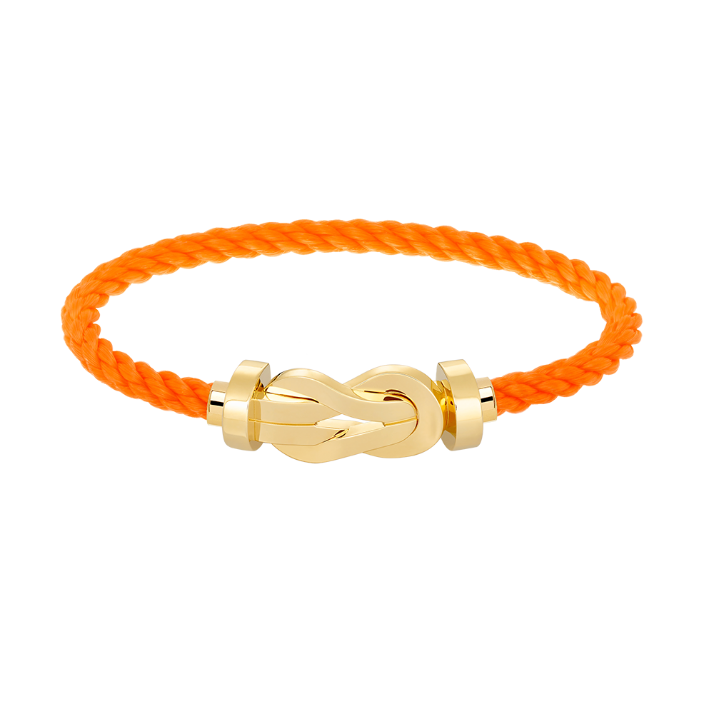 ⭐Miroze CHANCE LARGE 8 FIGURE BUCKLE NO DIAMOND BRACELET GOLD