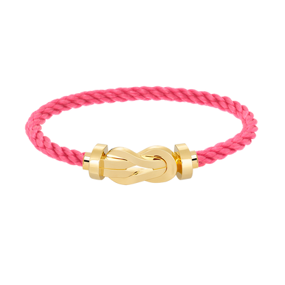 [⭐Miroze]CHANCE LARGE 8 FIGURE BUCKLE NO DIAMOND BRACELET GOLD