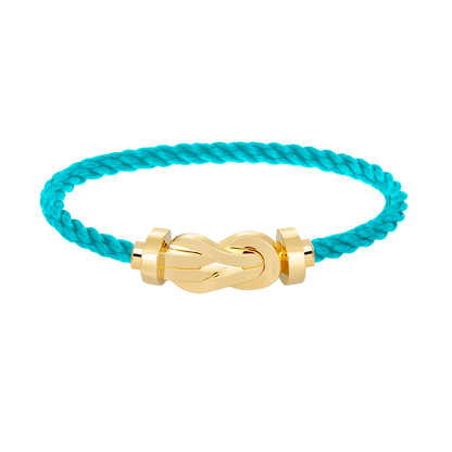 [⭐Miroze]CHANCE LARGE 8 FIGURE BUCKLE NO DIAMOND BRACELET GOLD