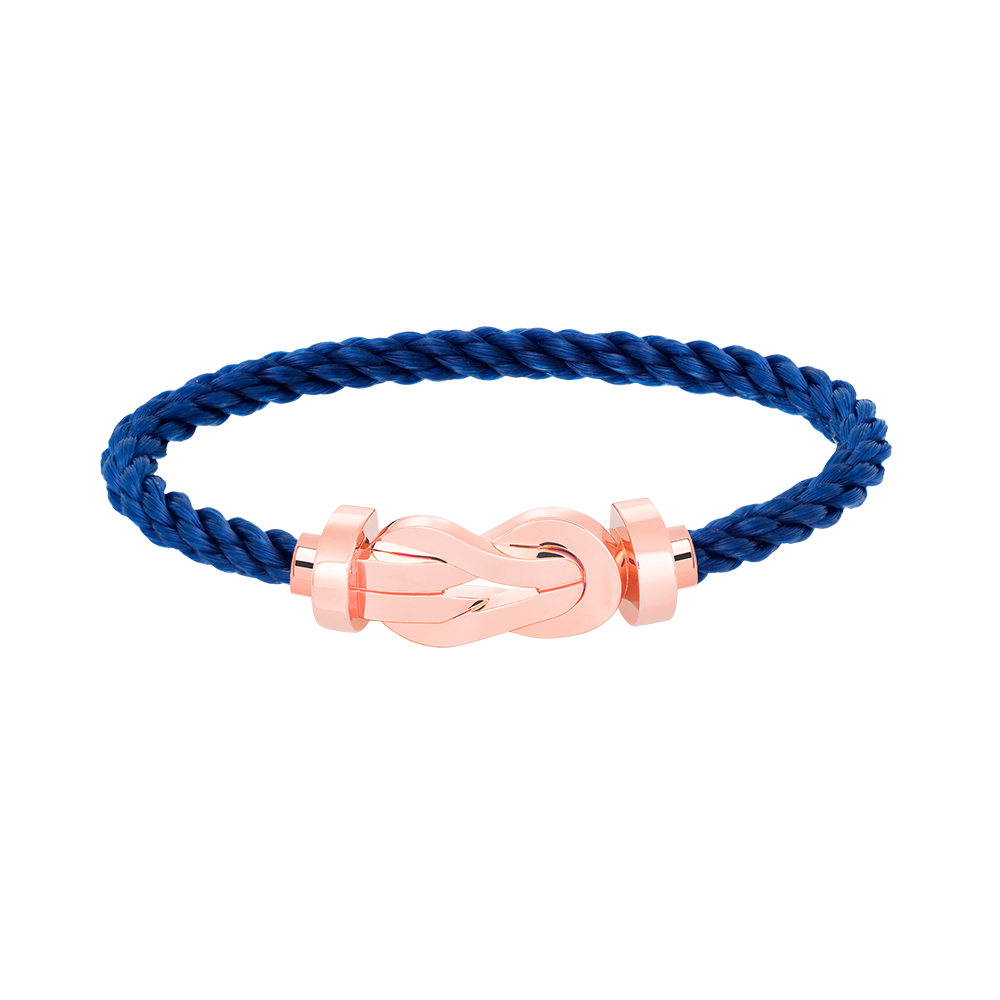 ⭐Miroze CHANCE LARGE 8 FIGURE BUCKLE NO DIAMOND BRACELET ROSE GOLD