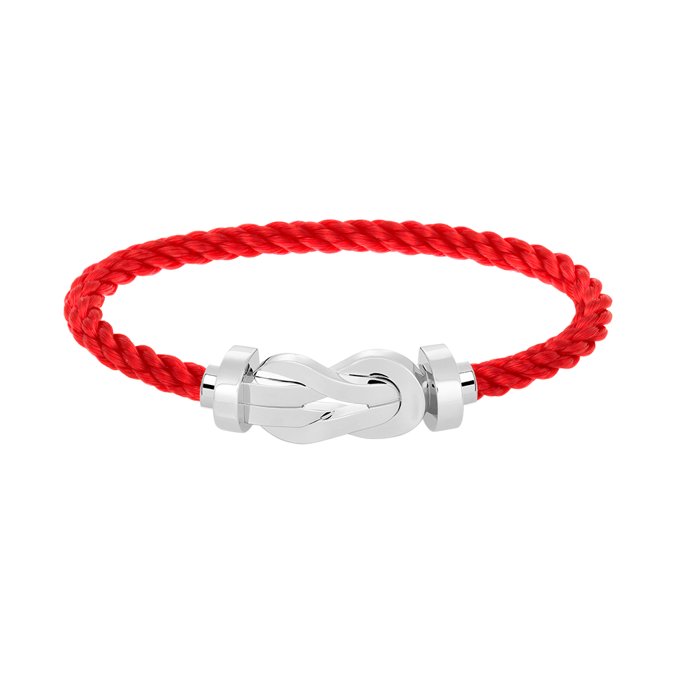 ⭐Miroze CHANCE LARGE 8 FIGURE BUCKLE NO DIAMOND BRACELET SILVER