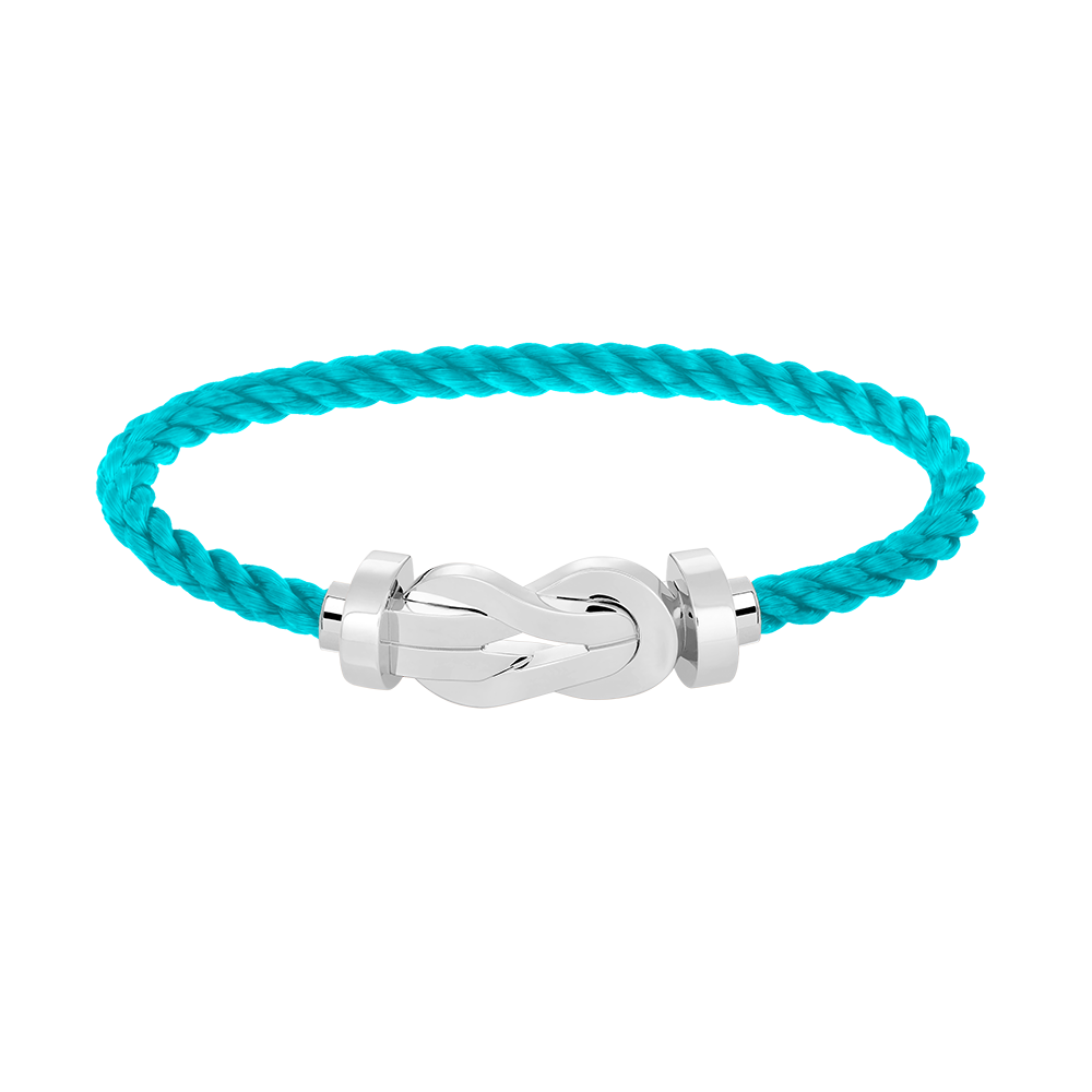 ⭐Miroze CHANCE LARGE 8 FIGURE BUCKLE NO DIAMOND BRACELET SILVER