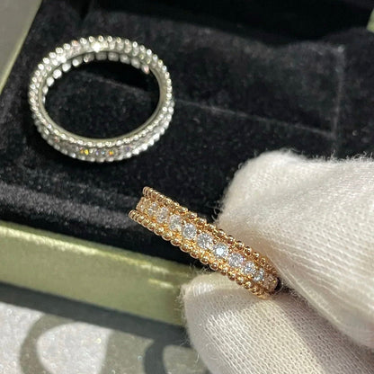 [⭐Miroze]PERLEE DIAMOND SILVER RING