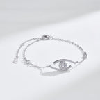 [⭐Miroze]Lucky Eye Pave-Set Diamond Bracelet