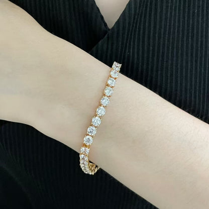 [⭐Miroze jewelrys]フルダイヤモンドセッティング テニスブレスレット