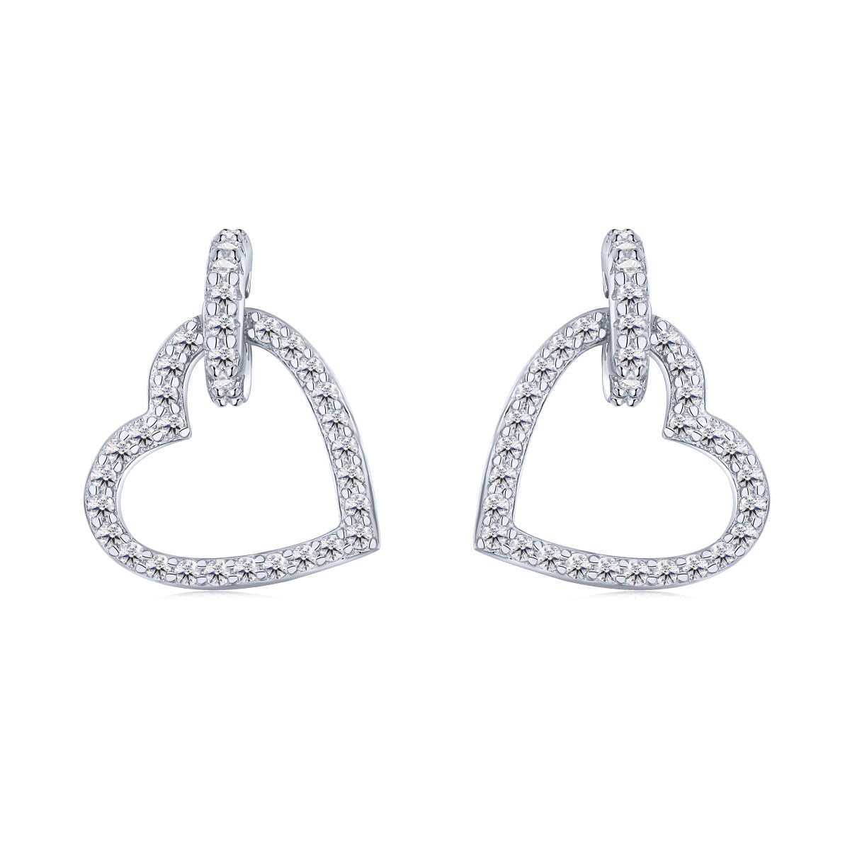 [Miroze Jewelry]Dainty Heart Shape Earrings
