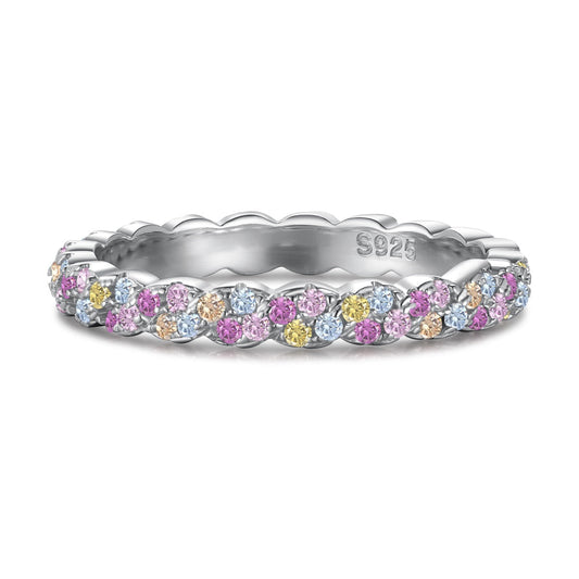 [Miroze Jewelry]Dainty Ebullient Round Cut Daily Ring