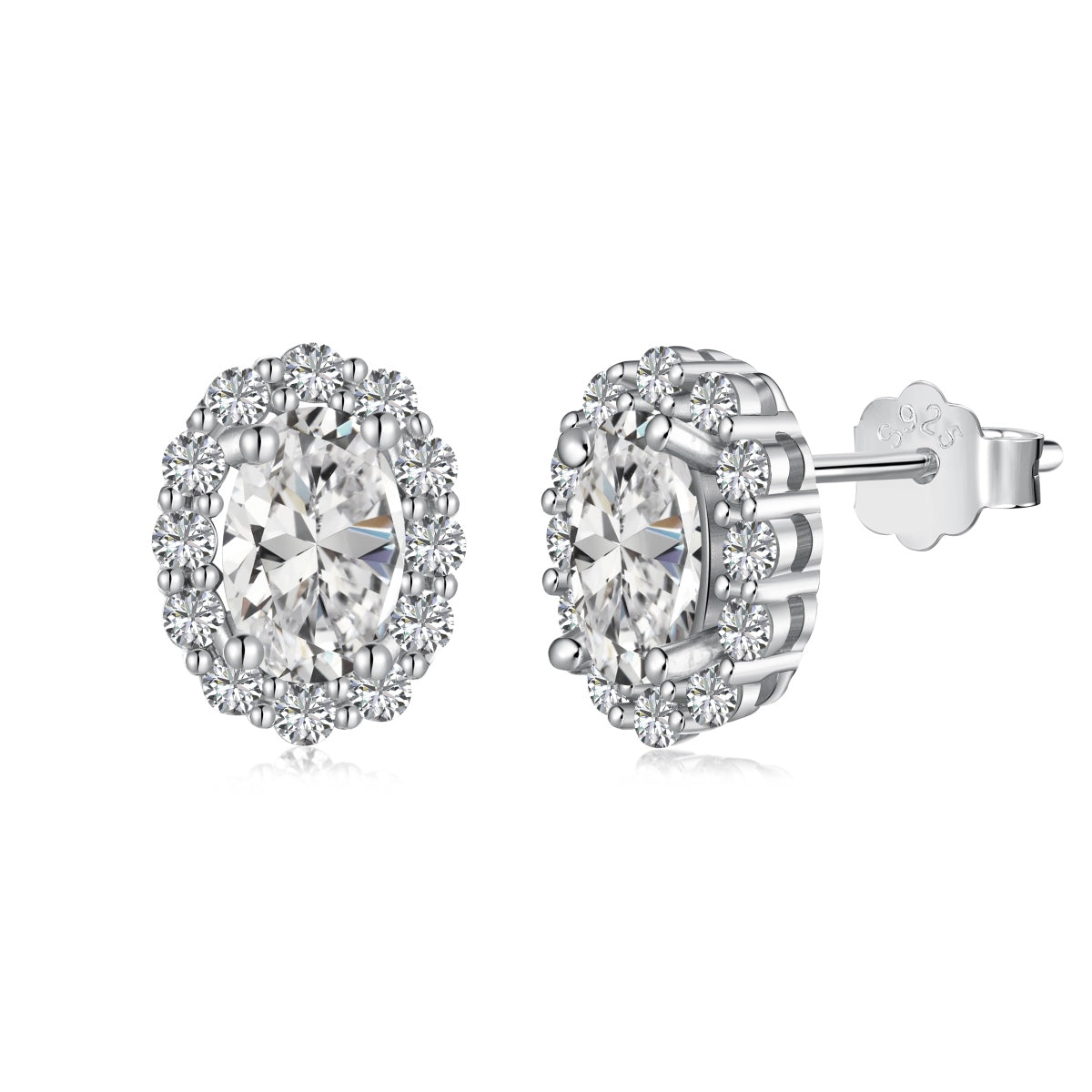 [Miroze Jewelry]Delicate Unique Oval Cut Daily Earrings