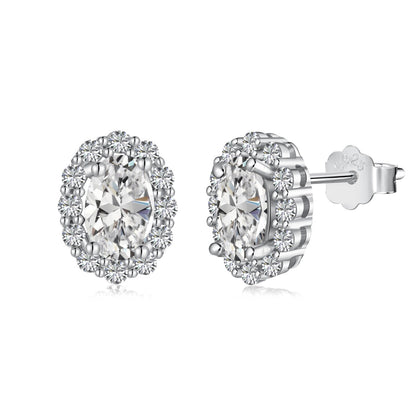 [Miroze Jewelry]Delicate Unique Oval Cut Daily Earrings