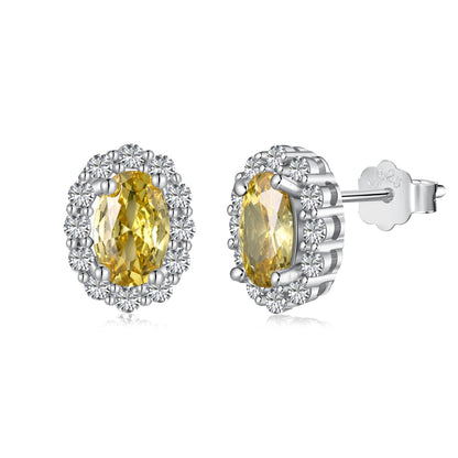 [Miroze Jewelry]Delicate Unique Oval Cut Daily Earrings