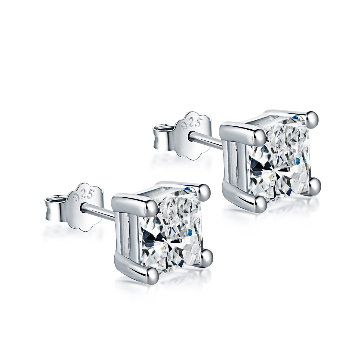 [Miroze Jewelry]Delicate Square Shape Earrings
