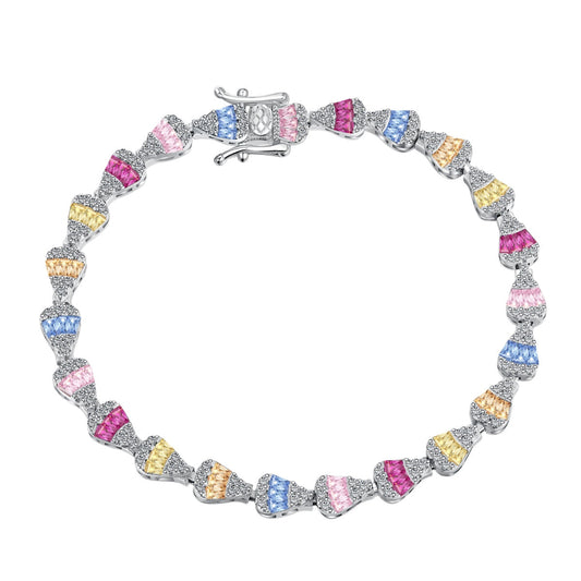 [Miroze Jewelry]Radiant Water Drop Shape Daily Bracelet