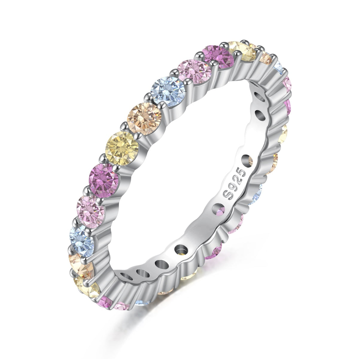 [Miroze Jewelry]Elegant Vivid Round Cut Daily Ring