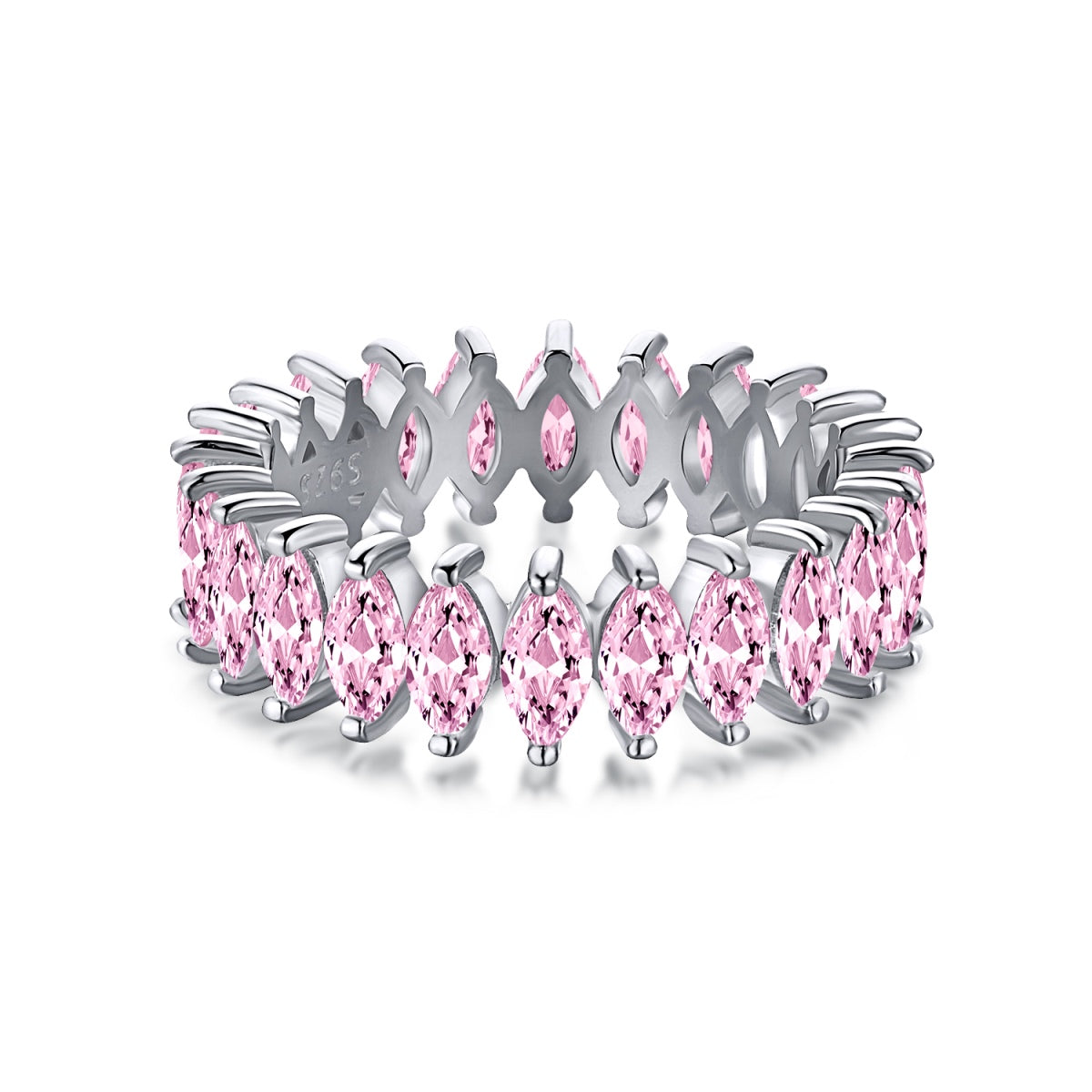 [Miroze Jewelry]Gorgeous Marquise Cut Tennis Ring