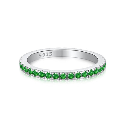 [Miroze Jewelry]Delicate Sparkling Round Cut Daily Ring