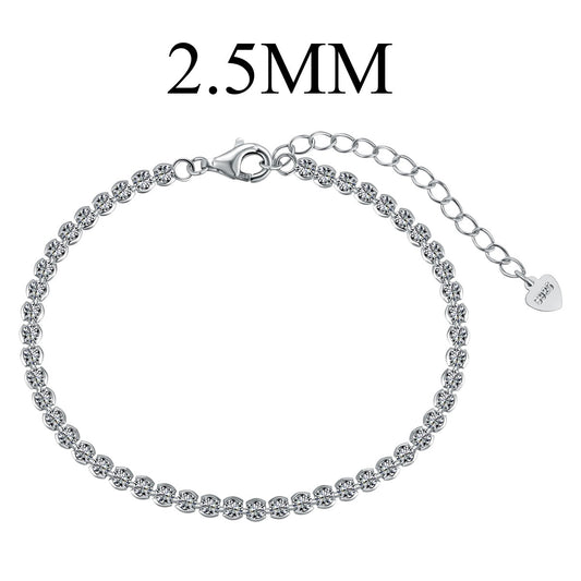 [Miroze Jewelry]Dazzling Sparkling Round Cut Daily Bracelet