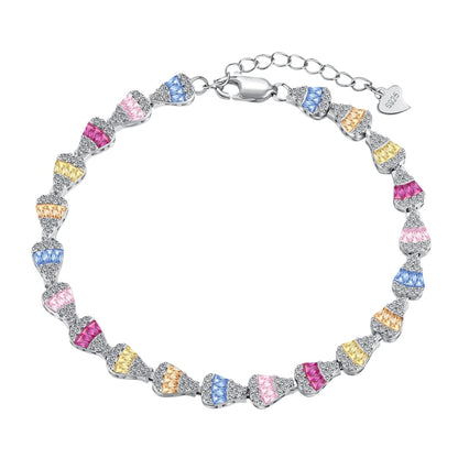 [Miroze Jewelry]Radiant Water Drop Shape Daily Bracelet