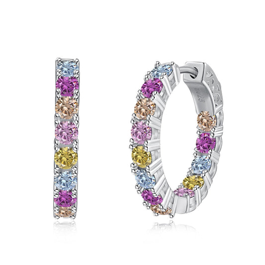 [Miroze Jewelry]Unique Round Cut Daily Earrings