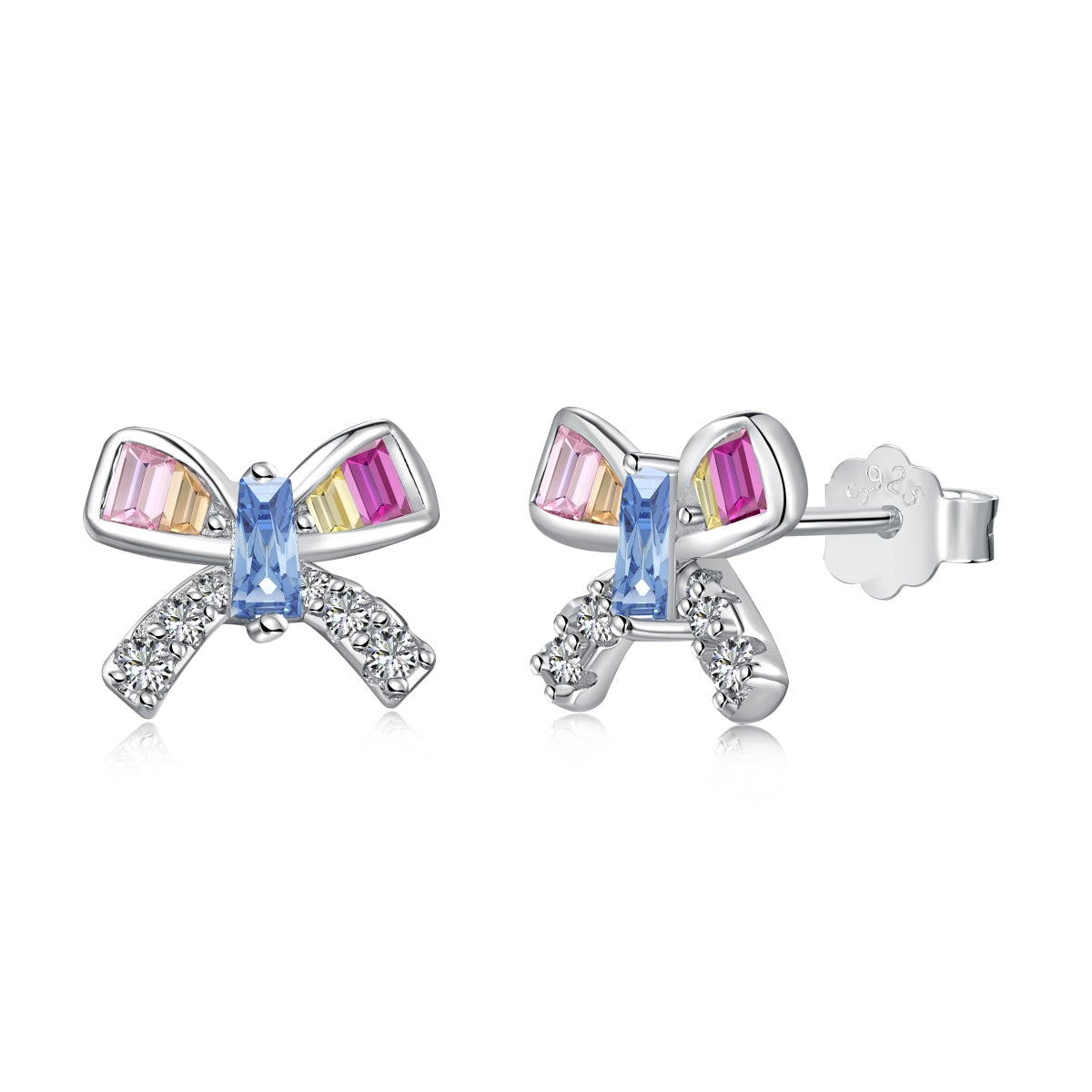 [Miroze Jewelry]Ornate Butterfly Shape Daily Earrings