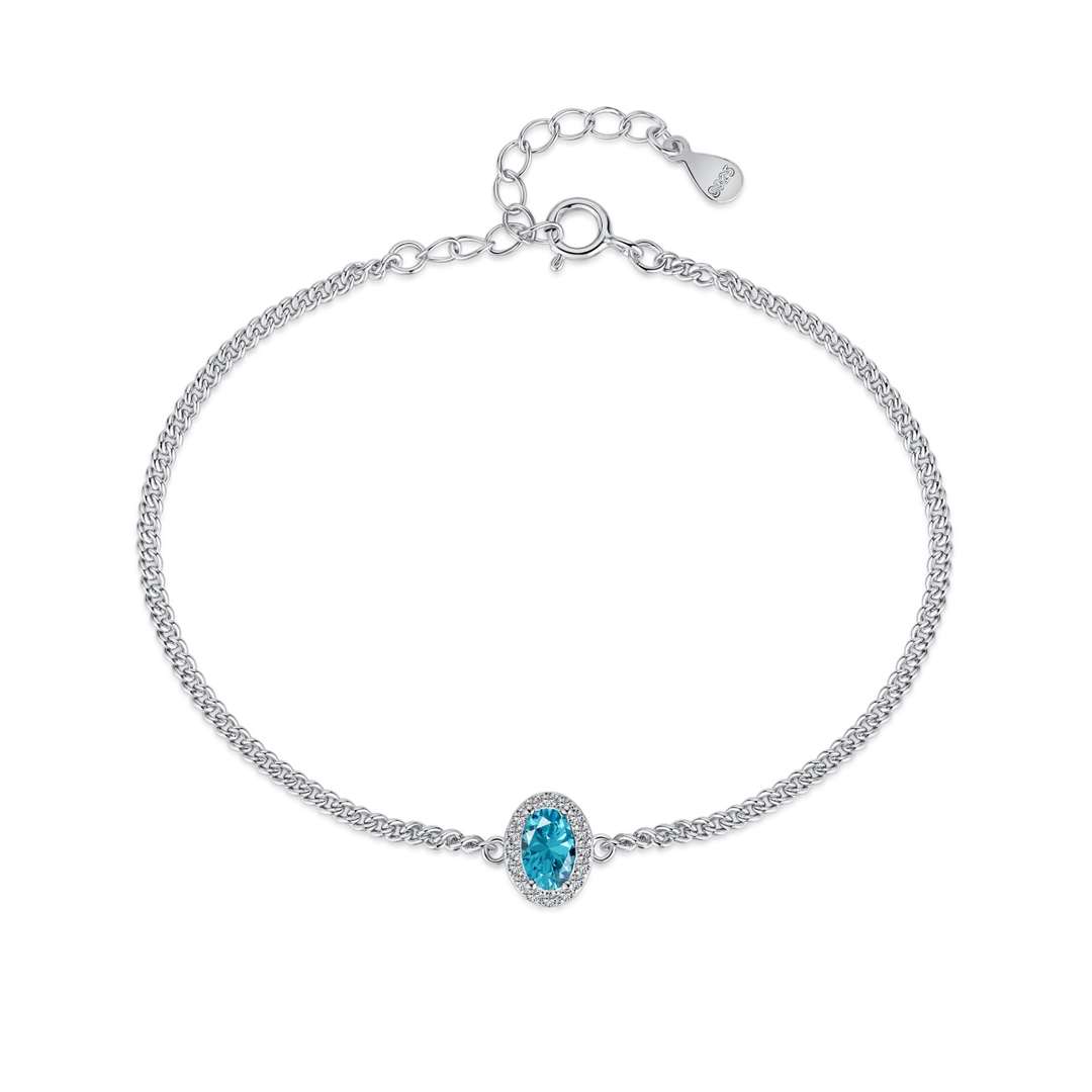 [Miroze Jewelry] 絶妙なオーバル型ブレスレット