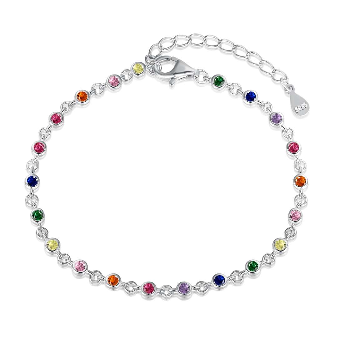 [Miroze Jewelry]Colorful Bead Array Bracelet