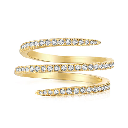 [Miroze Jewelry]Unique Vibrant Entangle Daily Ring