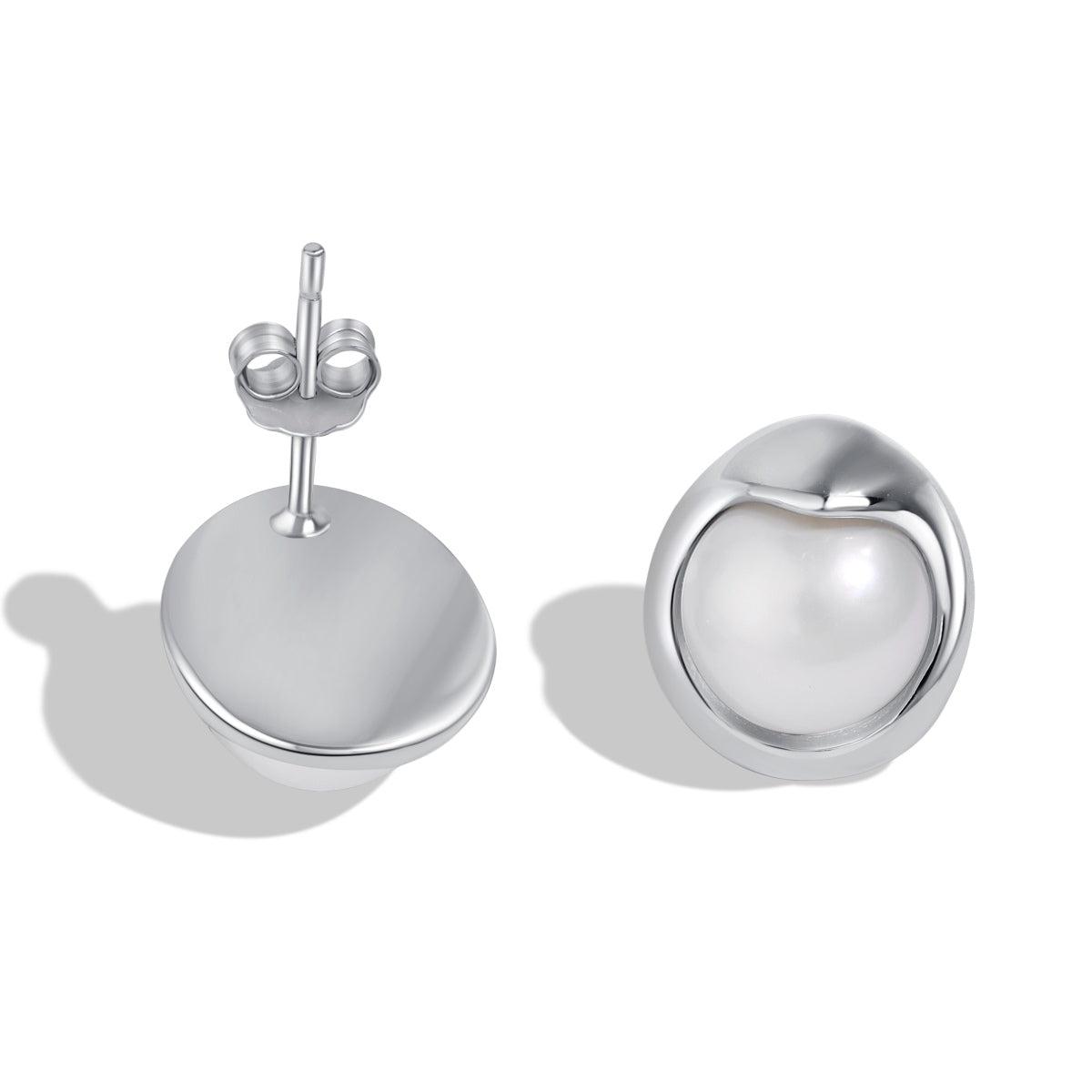 [Miroze Jewelry]Dainty Bread Pearl Earrings