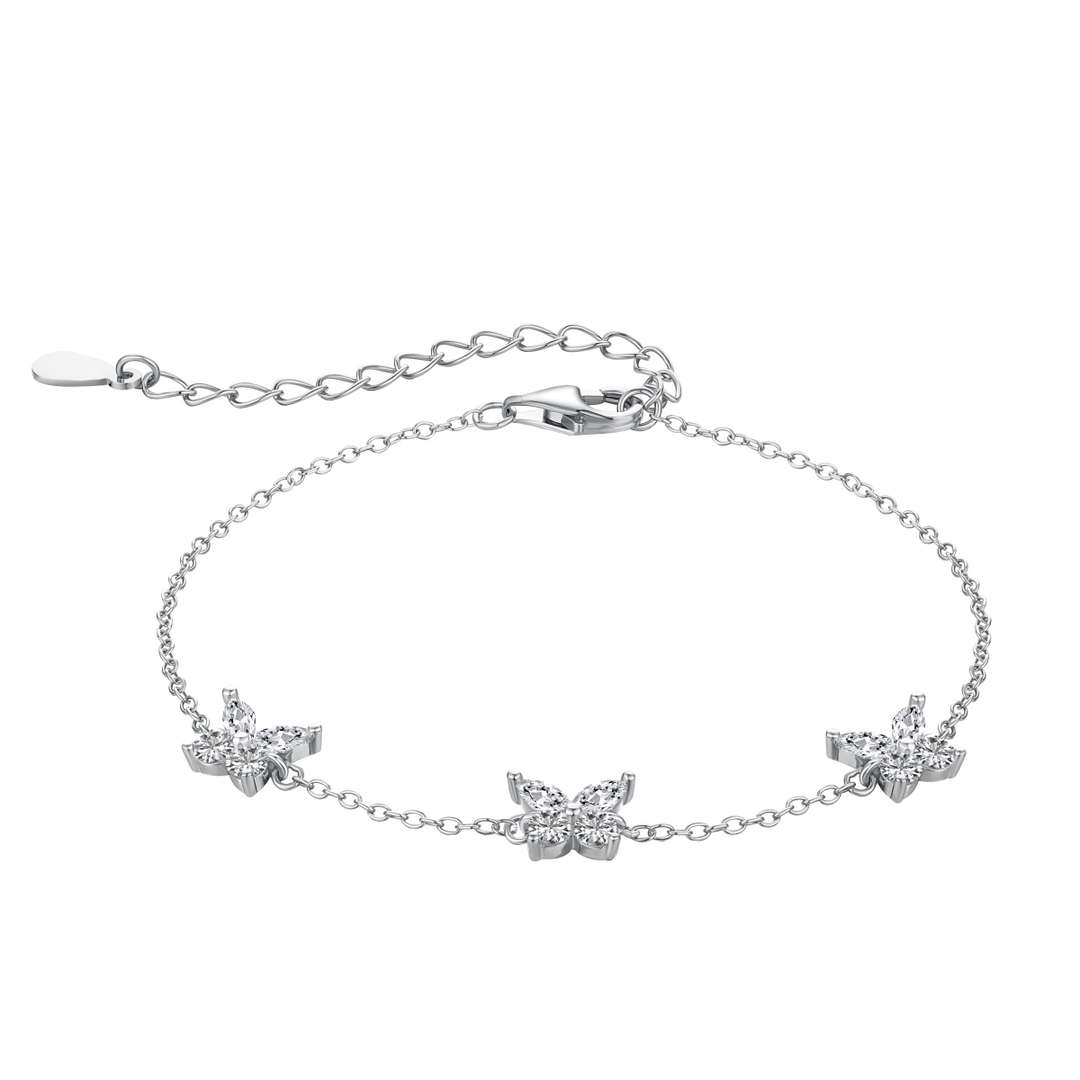 [Miroze Jewelry]Radiant Butterfly Shape Necklace