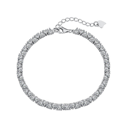 [Miroze Jewelry]Dazzling Romantic Heart Shape Lover Bracelet