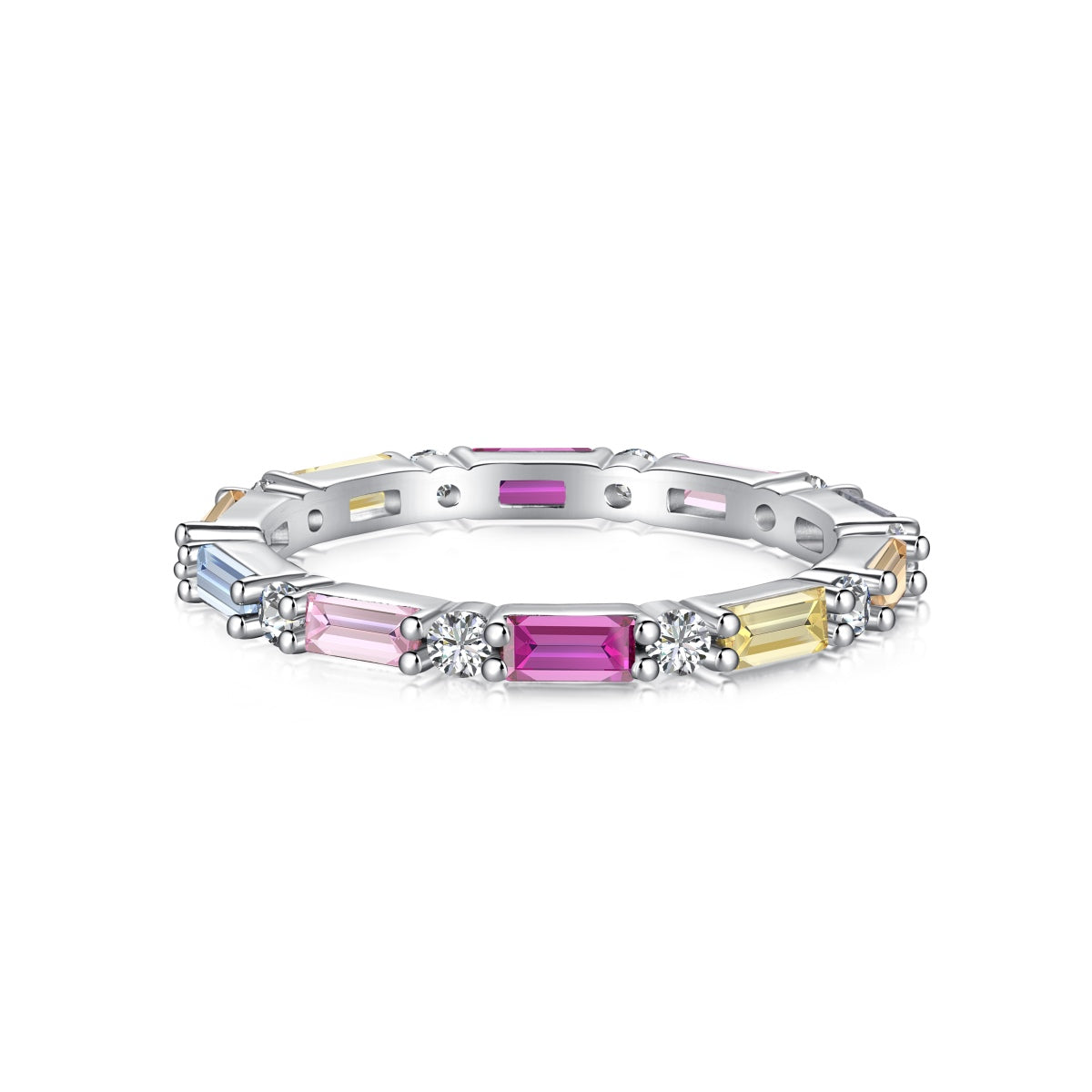 [Miroze Jewelry]Lively In Shades Elegant Radiant Cut Daily Ring