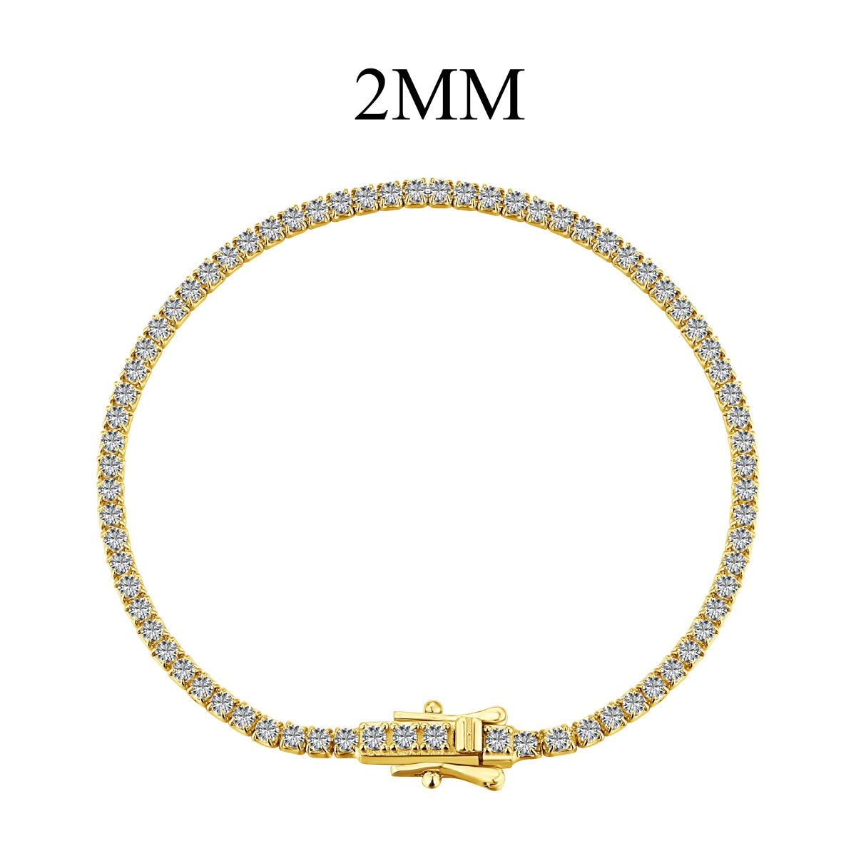 [Miroze Jewelry]Radiant Colorful Round Cut Party Bracelet