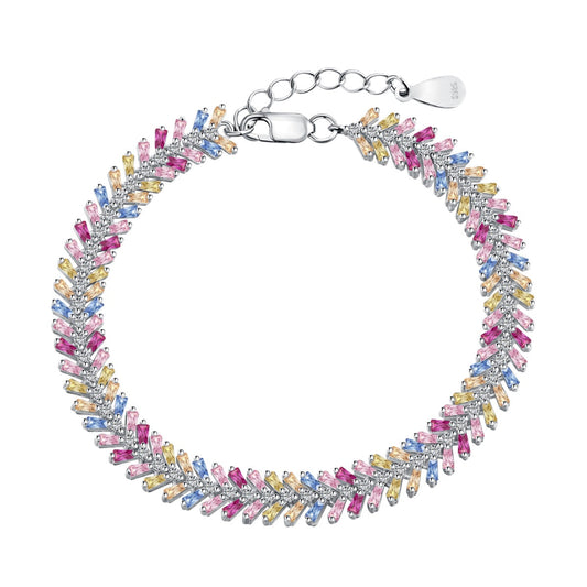 [Miroze Jewelry]Dainty Radiant Emerald Cut Daily Bracelet