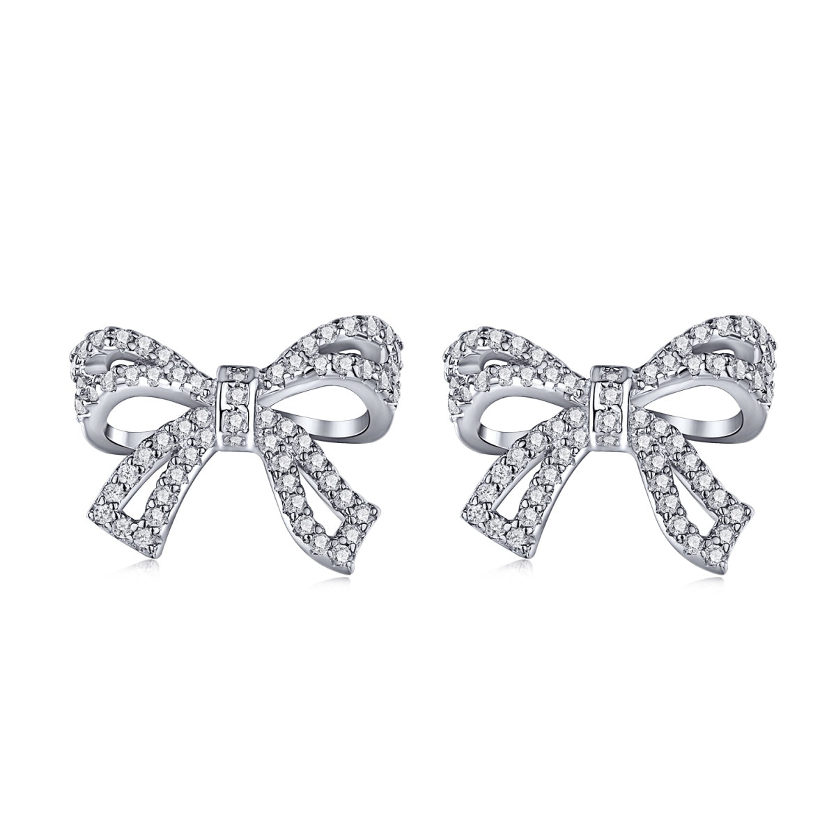 [Miroze Jewelry]Dainty Bow Shape Earrings