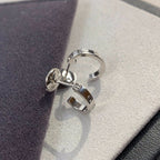 ⭐Miroze LOVE EARRINGS 2.65MM SILVER