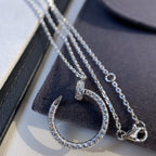 ⭐Miroze JUSTE NECKLACE SILVER DIAMONDS