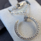 ⭐Miroze JUSTE NECKLACE SILVER DIAMONDS