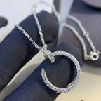 ⭐Miroze JUSTE NECKLACE SILVER DIAMONDS