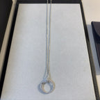 ⭐Miroze JUSTE NECKLACE SILVER DIAMONDS