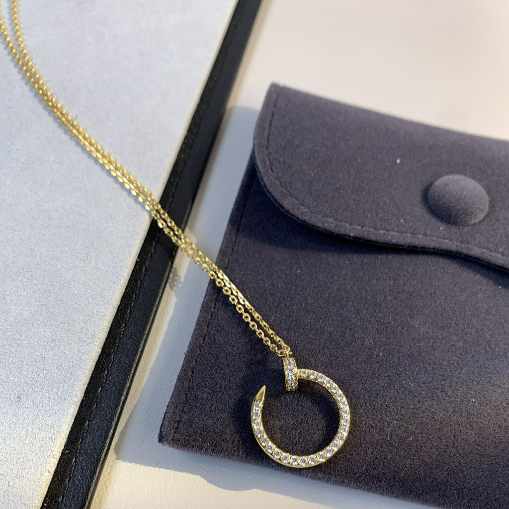 ⭐Miroze JUSTE NECKLACE GOLD DIAMONDS