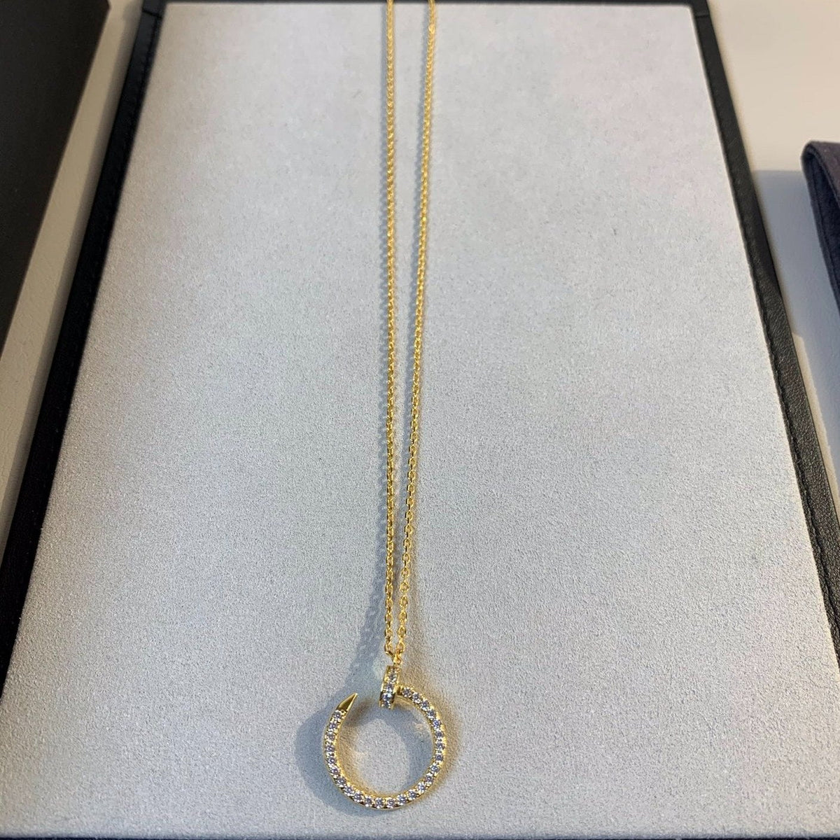 [⭐Miroze]JUSTE NECKLACE GOLD DIAMONDS