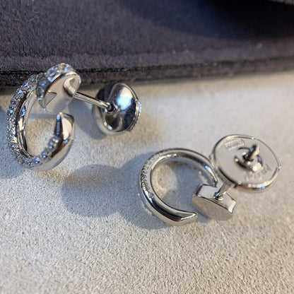 [⭐Miroze]JUSTE EARRINGS SILVER DIAMONDS