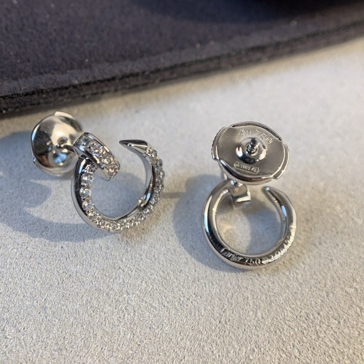 ⭐Miroze JUSTE EARRINGS SILVER DIAMONDS