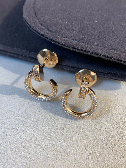 [⭐Miroze] JUSTE EARRINGS GOLD DIAMONDS