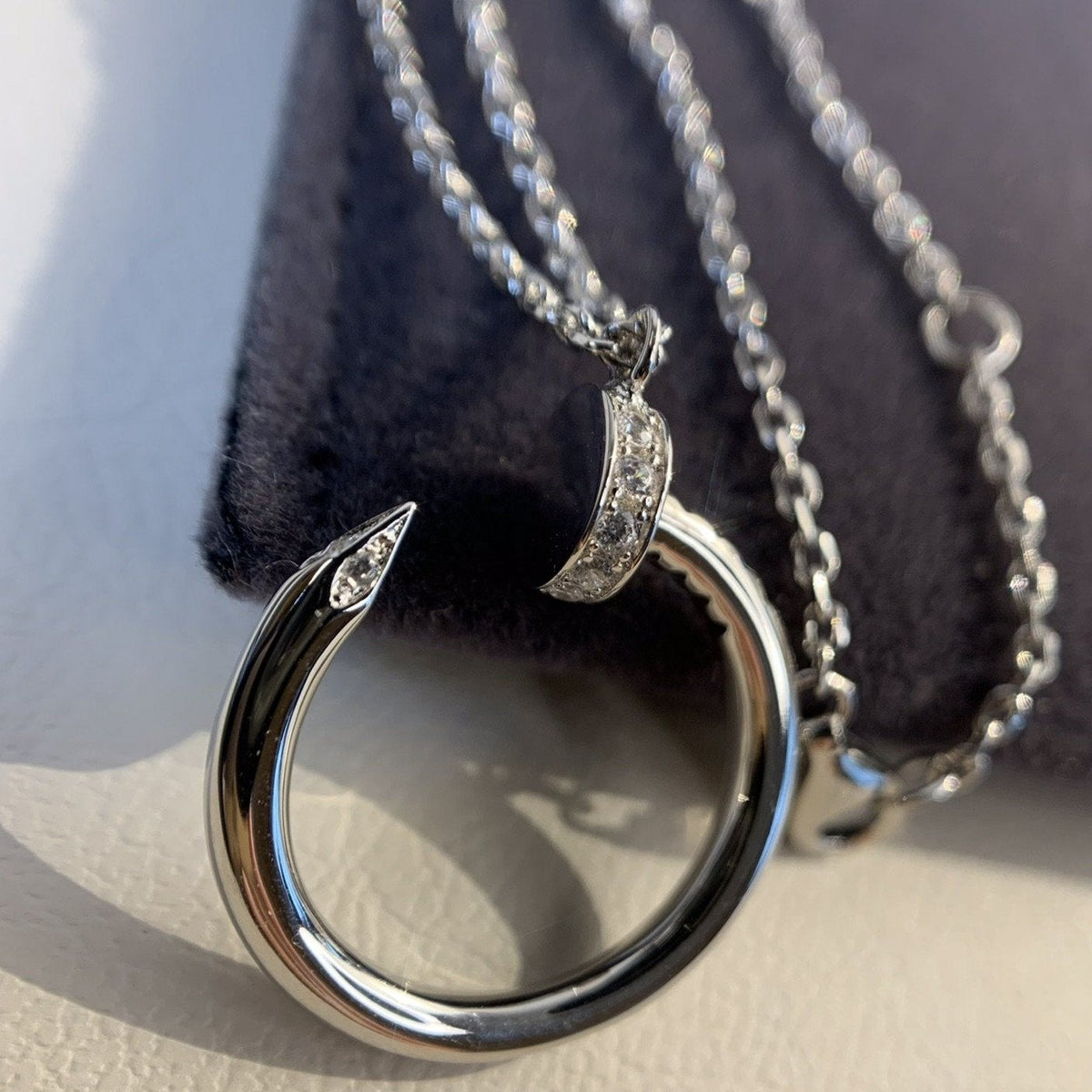 ⭐Miroze JUSTE NECKLACE SILVER
