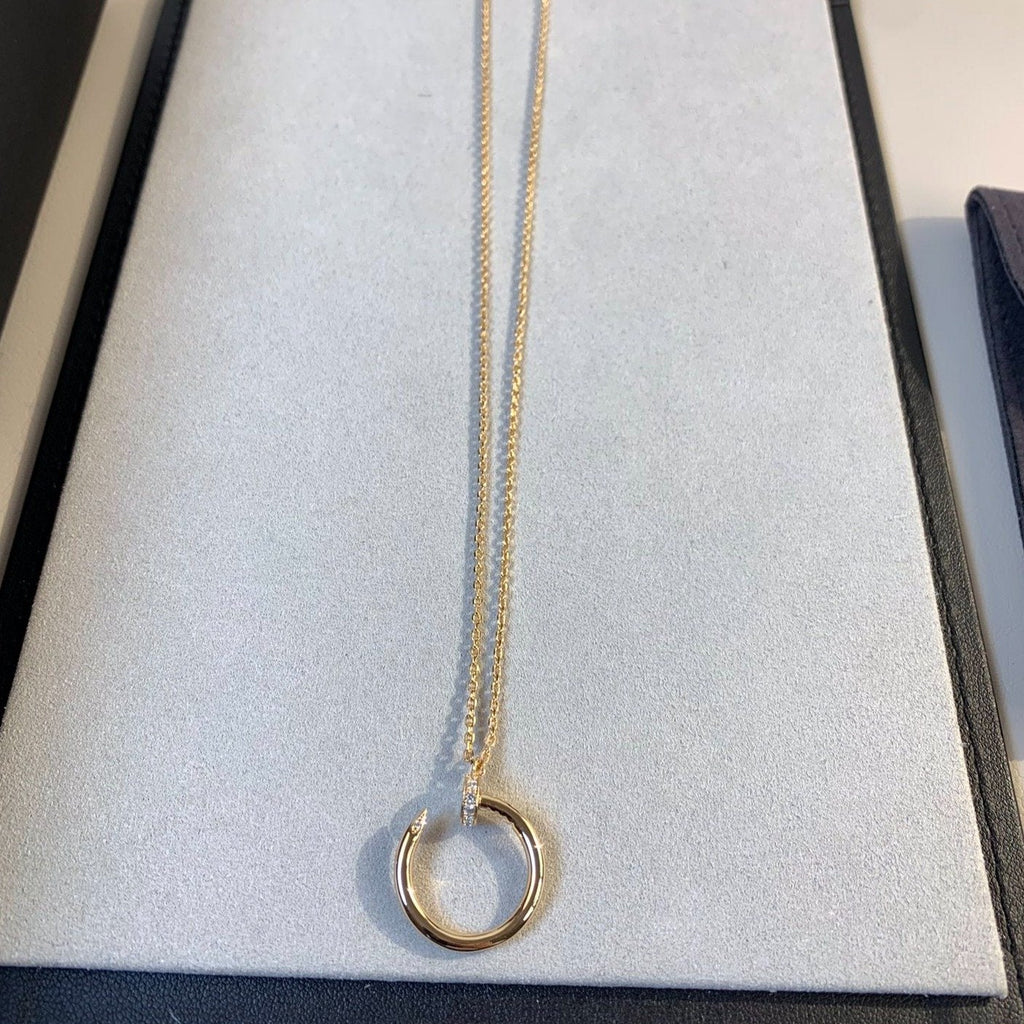 ⭐Miroze JUSTE NECKLACE PINK GOLD