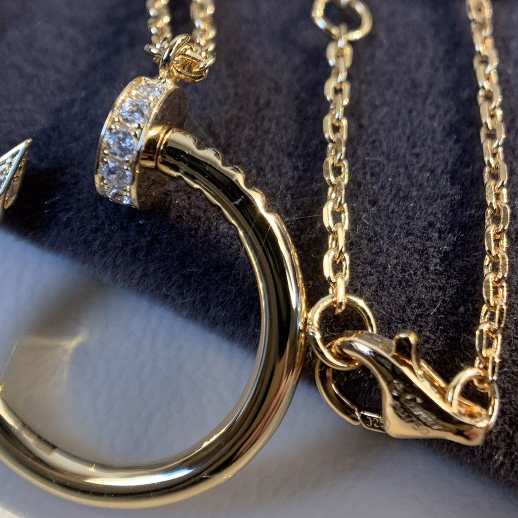 ⭐Miroze JUSTE NECKLACE PINK GOLD